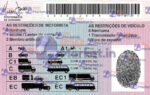 Angola Driving licence psd template - PSDMarket.in