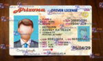 Arizona Driver License (Front & Back) Template v2 - PSDMarket.in