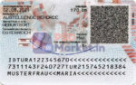 Austria ID Card (Front & Back )PSD Template V2 - Back - PSDMarket.in
