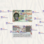Austria ID Card Template (scan v2) - PSDMarket.in