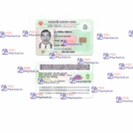 Bangladesh Smart ID Card Template (scan) - PSDMarket.in