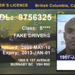 Canada British Columbia Driving Licence