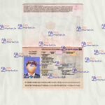 Bulgarian Passport Template - PSDMarket.in