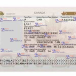 Canada Passport Template(V2) - PSDMarket.in
