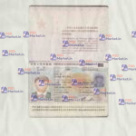 China Passport Template - PSDMarket.in