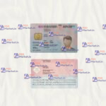 Croatia ID Card Template(scan) - PSDMarket.in