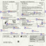 Discover Card Statement Template - PSDMarket.in
