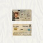 Estonia ID Card Template (scan)V2 - PSDMarket.in