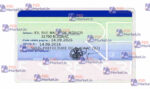 France ID Card (Front & Back) Template