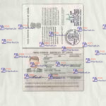 India Passport Template - PSDMarket.in