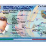 Italy ID Card (Front & Back) Template - PSDMarket.in - Front