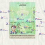 Kazakhstan Passport Template - PSDMarket.in