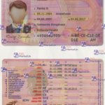 Netherlands Driving Licence Template V1(scan)