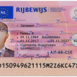 Netherlands Driving Licence Template V2