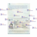 Portugal Passport Template - PSDMarket.in