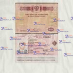 Russia Passport Template - PSDMarket.in