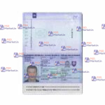 Slovakia Passport Template - PSDMarket.in