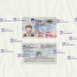 Slovenia ID Card Template (scan) - PSDMarket.in