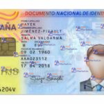 Spain ID Card (Front & Back) Template - PSDMarket.in