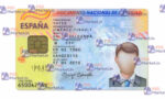 Spain ID Card (Front & Back) Template - PSDMarket.in