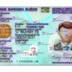 Sweden ID Card (Front & Back) Template