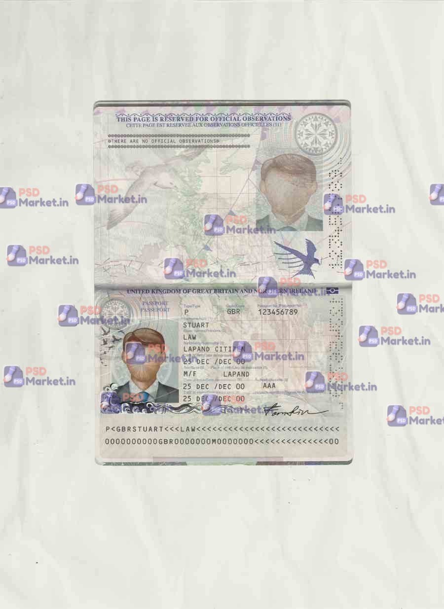 UK Passport New Update Template - PSDMarket.in UK Passport New Update Template - PSDMarket.in
