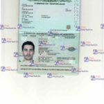 Uzbekistan Passport Template - PSDMarket.in
