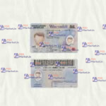 Wisconsin Driver License Template (scan) - PSDMarket.in