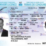 Canada NWT Drivers License Template - PSDMarket.in