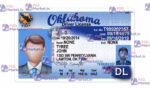 Oklahoma Drivers License Template (V2) - PSDMarket.in