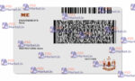 Maine Drivers License Template (Front & Back) V2 - PSDMarket.in