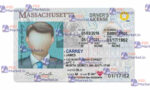 Massachusetts Drivers License Template (Front & Back) V2 - PSDMarket.in