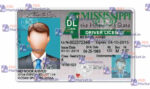 Mississippi Drivers License Template V1 - PSDMarket.in