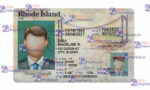 Rhode Island Drivers License Template (Front & Back) - PSDMarket.in