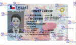 Texas Drivers License Template (Front & Back) V2 - PSDMarket.in