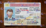 Updated - New Mexico Drivers License Template (Front & Back) - PSDMarket.in