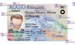 Alaska Drivers License Template (Front & Back) V2 - PSDMarket.in
