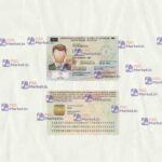 Azerbaijan ID Card Template (scan) - PSDMarket.in