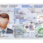 Canada ID Card Template (Front & Back) - PSDMarket.in