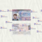Czech Republic ID Card Template (scan) - PSDMarket.in