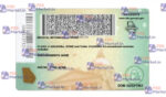 Georgia Drivers License Template (Front & Back) V1 - PSDMarket.in