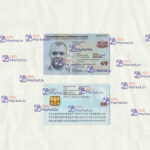 Latvia ID Card Template (scan) - PSDMarket.in
