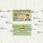 Lithuania ID Card Template (scan) - PSDMarket.in