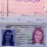 Philippines Passport Old Template - PSDMarket.in