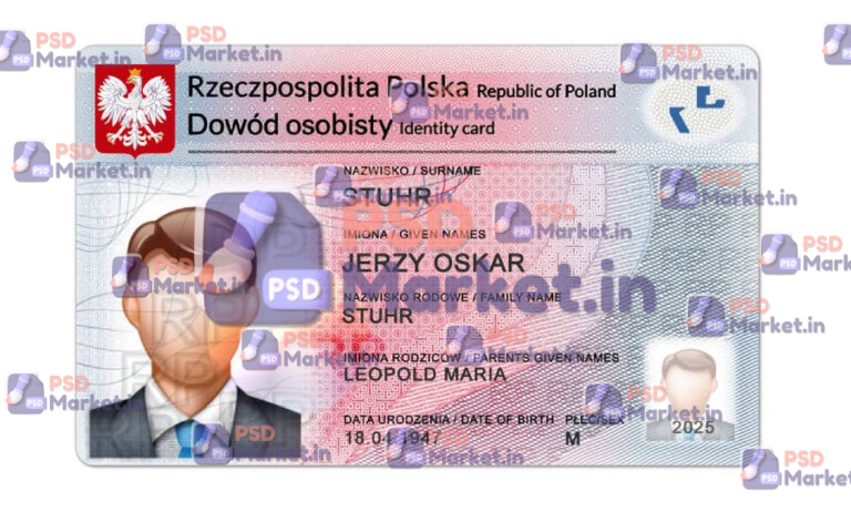 Poland ID- PSDMarket.in - front