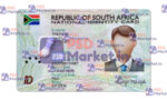 South Africa ID Card Template (Front & Back)