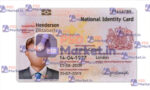 UK ID Card Template (Front & Back)