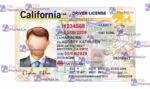 California Driver License Template(V2) - Image 6